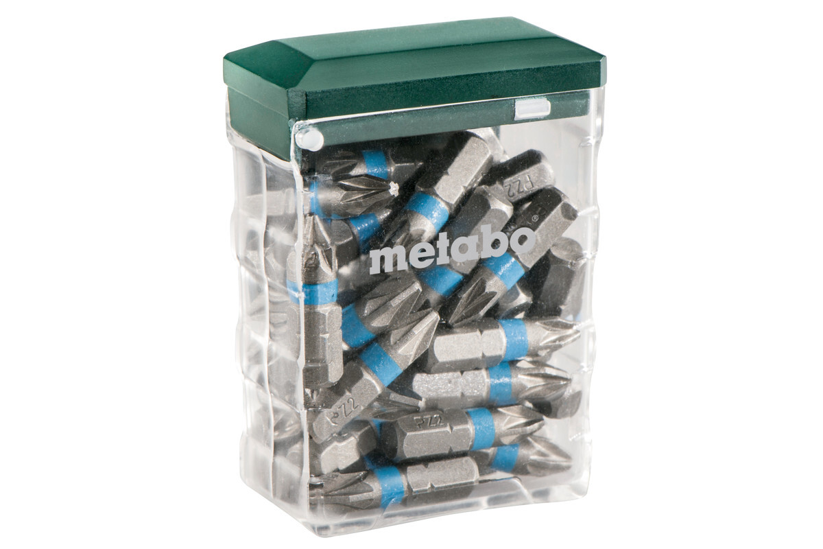 Coffret d'embouts PZ 2, SP, 25 pièces - METABO - 626711000