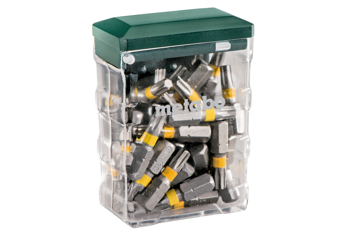 Coffret d'embouts T25, SP, 25 pièces - METABO - 626713000