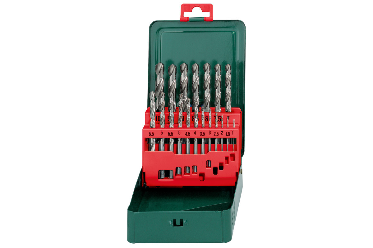 Coffret de forets HSS-G SP, 19 pièces - METABO - 627153000