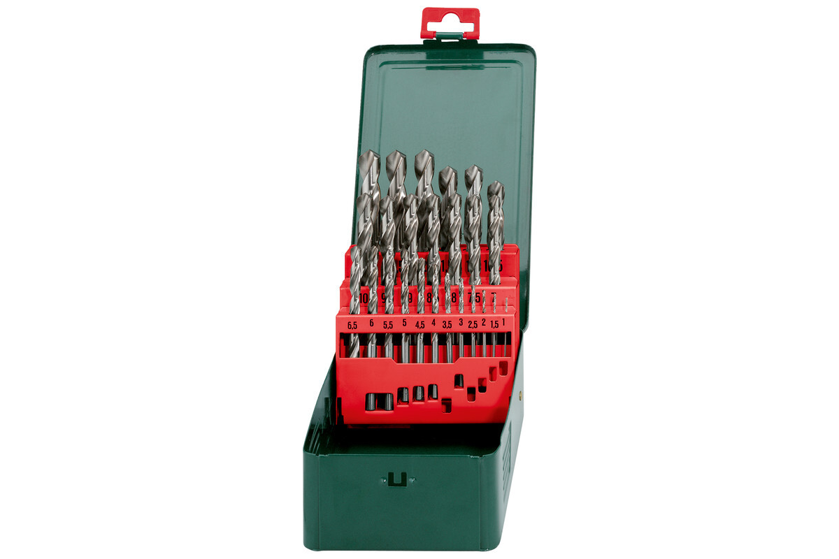 Coffret de forets HSS-G SP, 25 pièces - METABO - 627154000