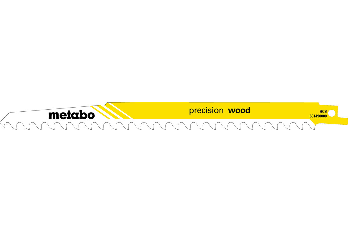 Lames De Scie Sabre Precision Wood X Mm Metabo