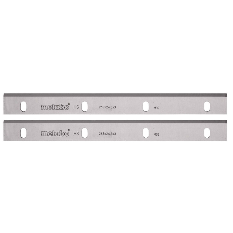 3 fers de rabot HSS, HC 320 - METABO - 0911014220