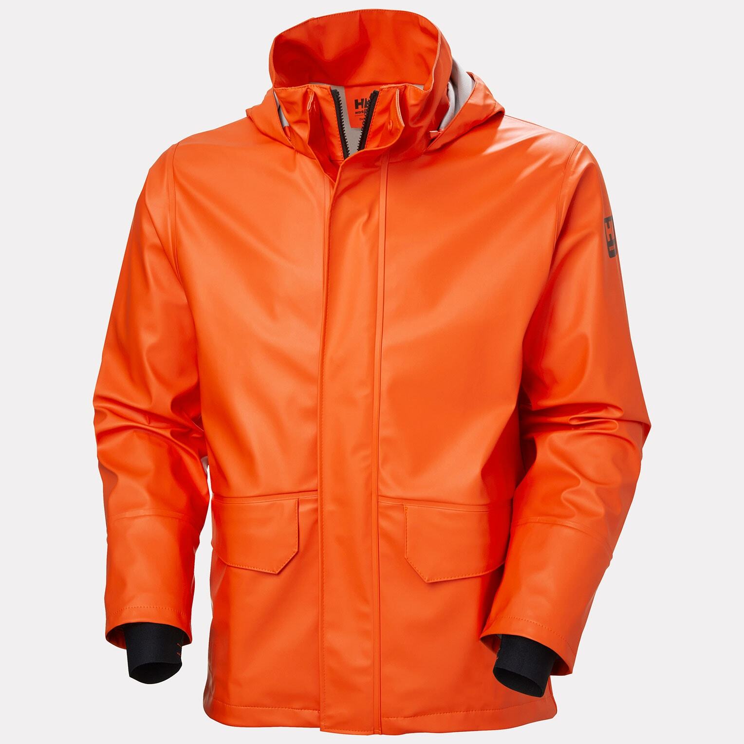 Veste de pluie Gale orange foncé - HELLY HANSEN - 70282_290