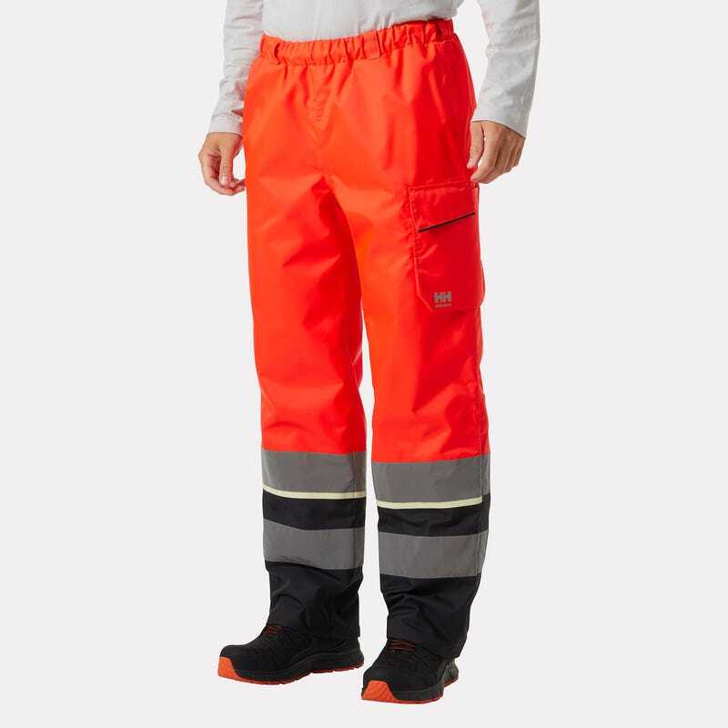 Pantalon d'hiver UC-ME rouge haute visibilité CL2  - HELLY HANSEN - 71456_169