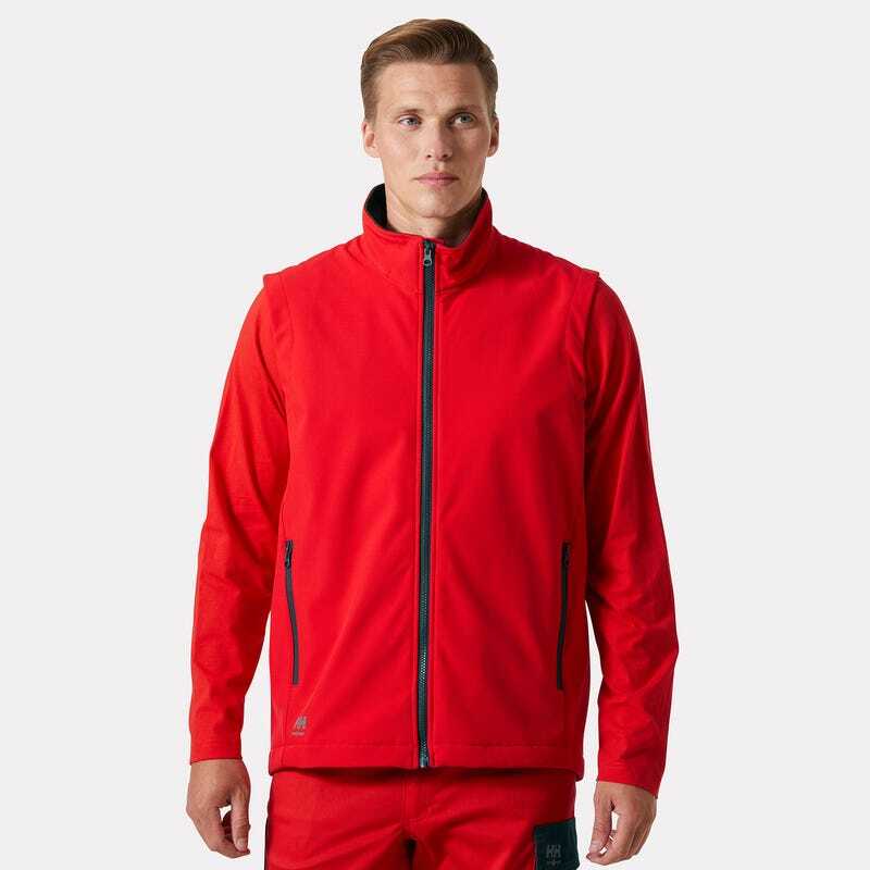 Gilet softshell Manchester 2.0 rouge alert - HELLY HANSEN - 74086_220