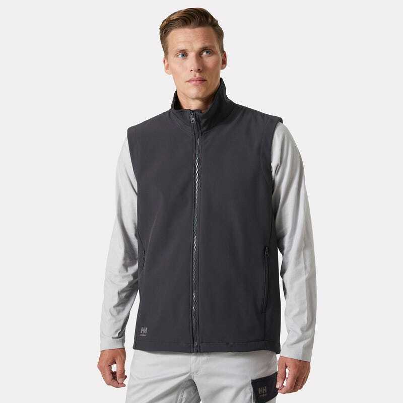 Gilet softshell Manchester 2.0 ébène - HELLY HANSEN - 74086_950