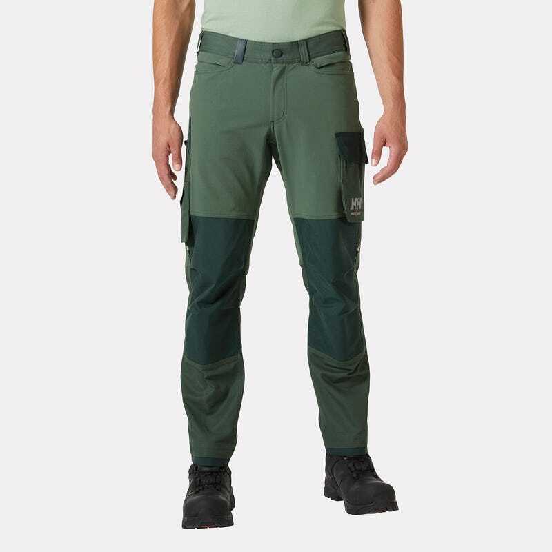 Pantalon Oxford 4X HH Connect vert sapin foncé - HELLY HANSEN - 77395_474