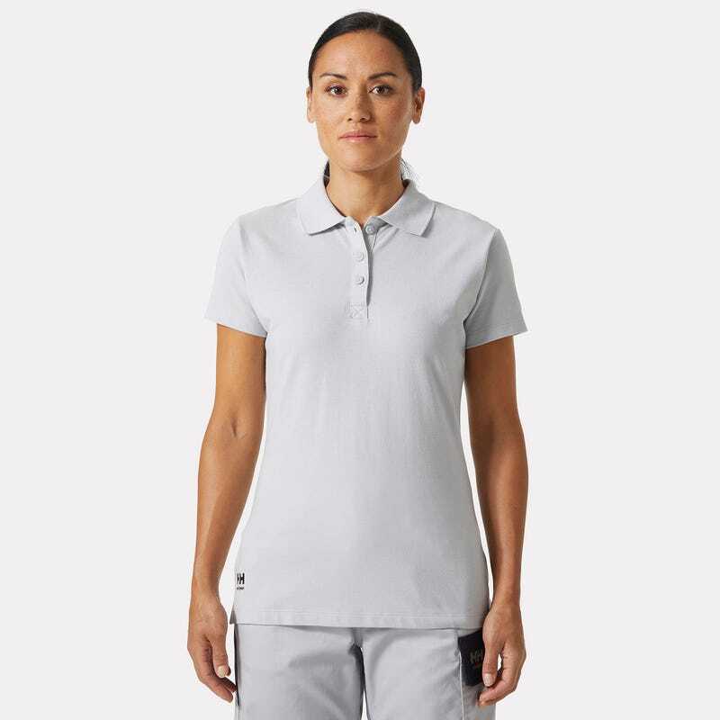 Polo femme W Classic gris brouillard - HELLY HANSEN - 79168_910