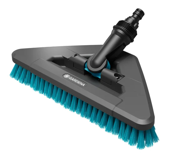 Brosse à manche dure flex Cleansystem pour grandes surfaces résistantes - GARDENA - 18814-20