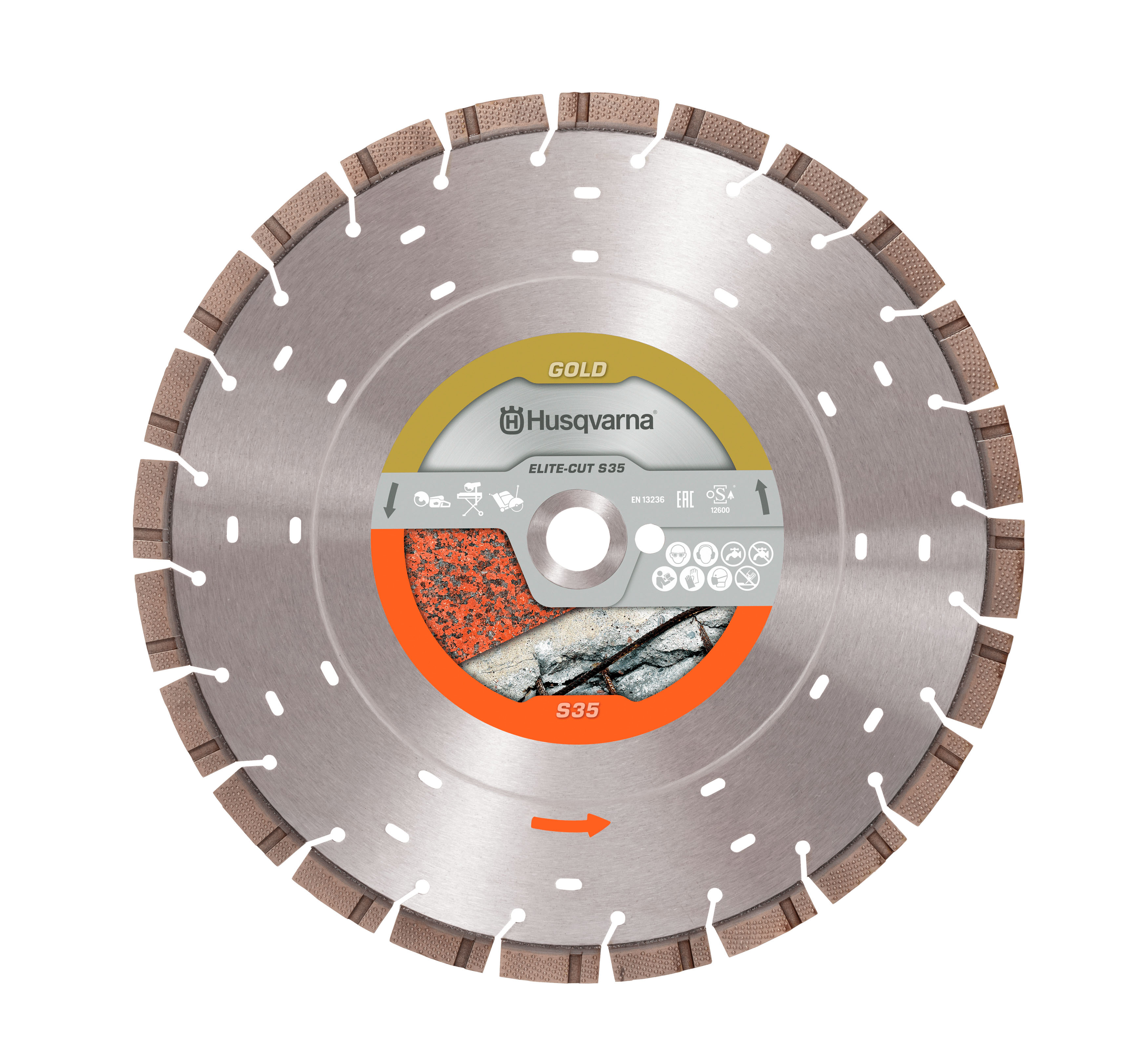 Disque diamant ELITE-CUT S35 600 15 25.4 HUSQVARNA - 579820670