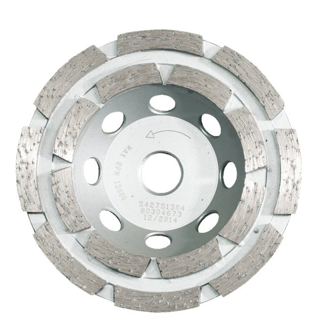 DISQUE DIAMANT HUSQVARNA VARI GRIND G65 POUR MEULEUSE D'ANGLE Ø 125 MM POUR BETON TENDRE ET MOYENNEMENT DUR 22.2- 579821540