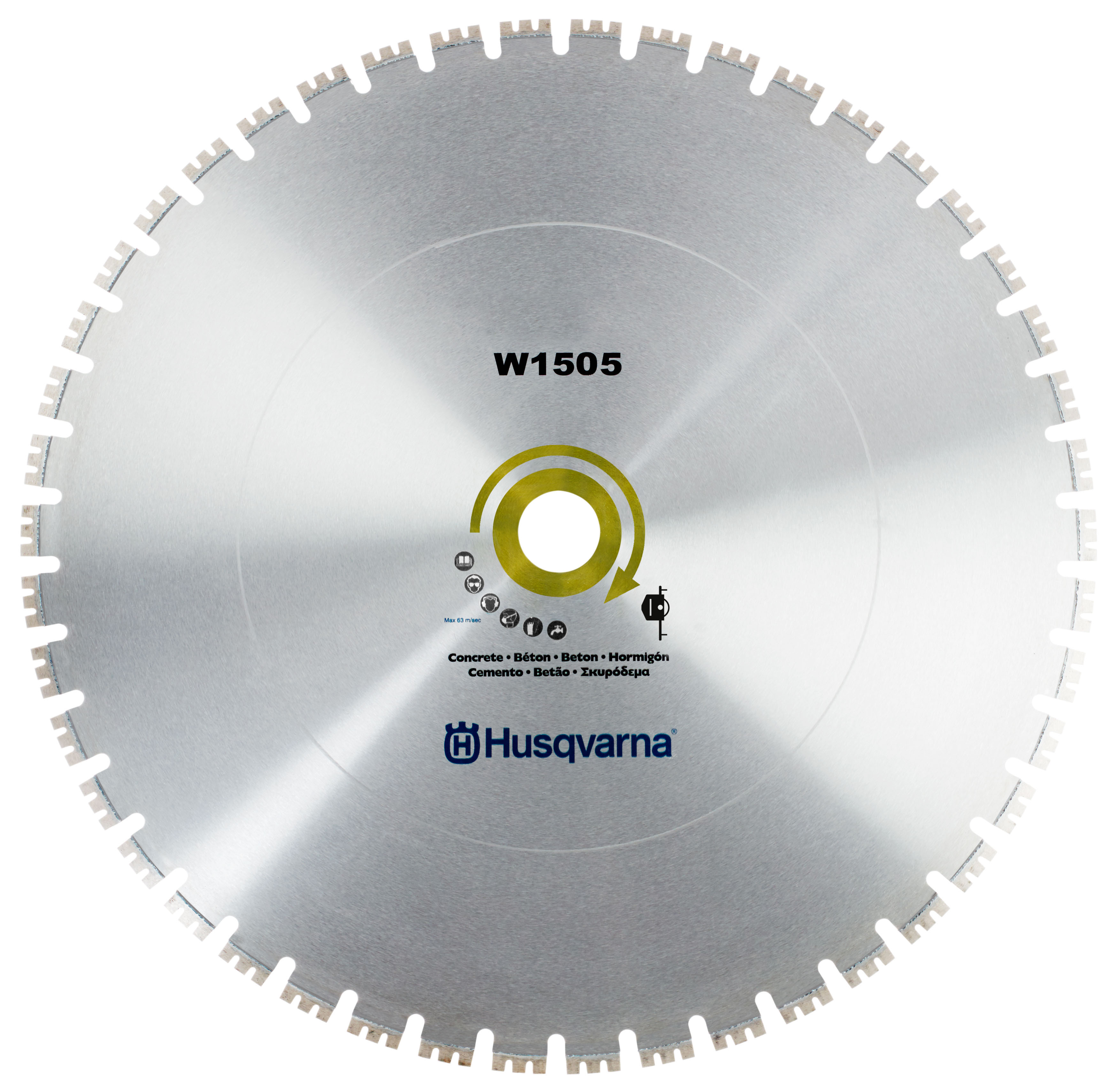 Disque diamant W1505 800 x 3,8 Al60-PL70061 HUSQVARNA - 593944202