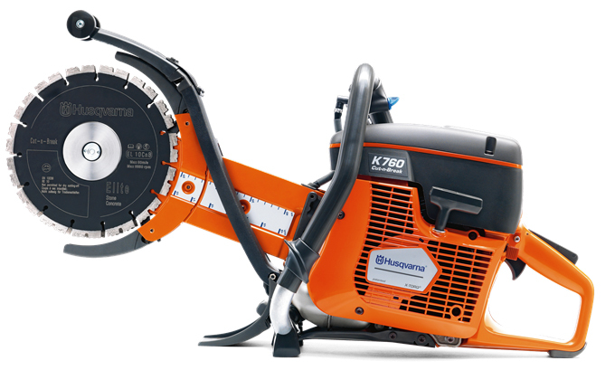 DECOUPEUSE HUSQVARNA K760 CUT-N-BREAK- 230 MM AVEC 1 JEU DE 2 DISQUES EL 35' -967195701