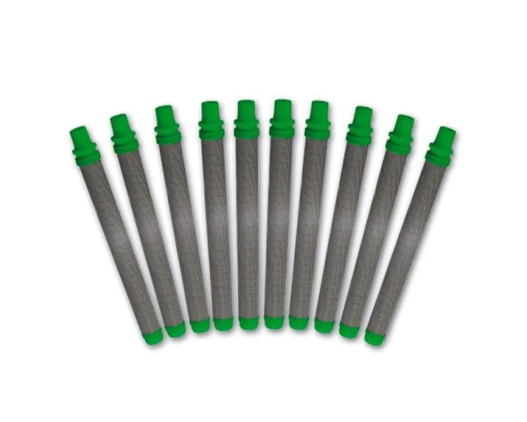 Filtre crosse vert 30 mailles pour pistolet Airless - par 10 - WAGNER - 97025