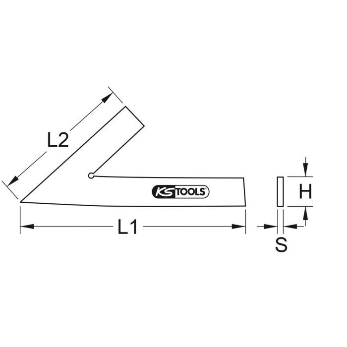 Equerre à 45° KSTOOLS - 3000224