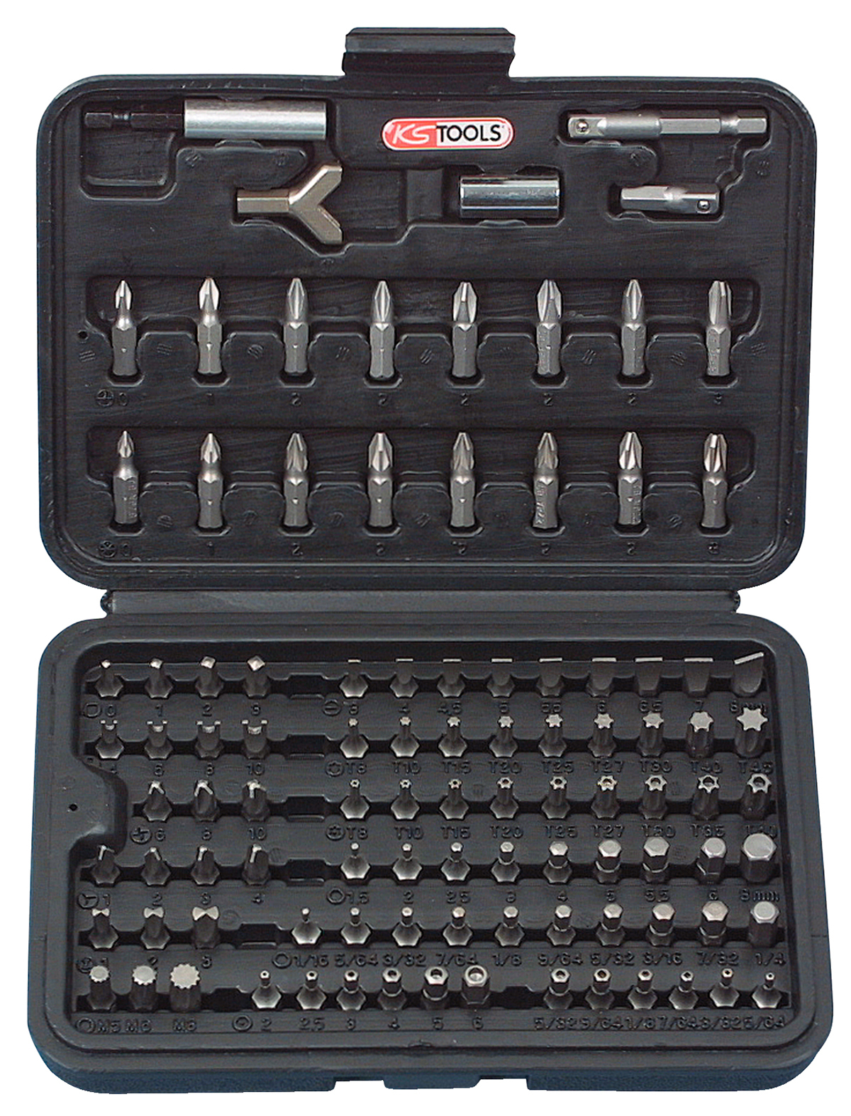 Coffret de 95 embouts, 1/4'' - 6,35 mm KS TOOLS - 911.2026