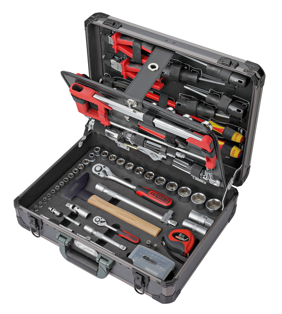 Coffret de maintenance 1/4 - 1/2 - ULTIMATE - 131 pcs KS TOOLS - 922.0731