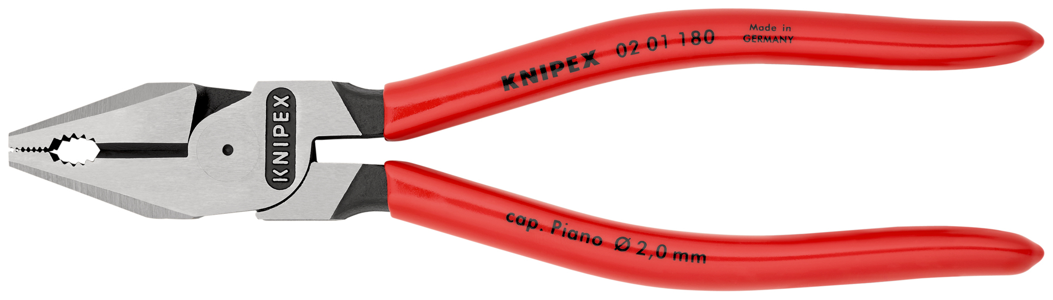 Pince univ. forte demultiplicat. 180mm KNIPEX - 02 01 180 SB