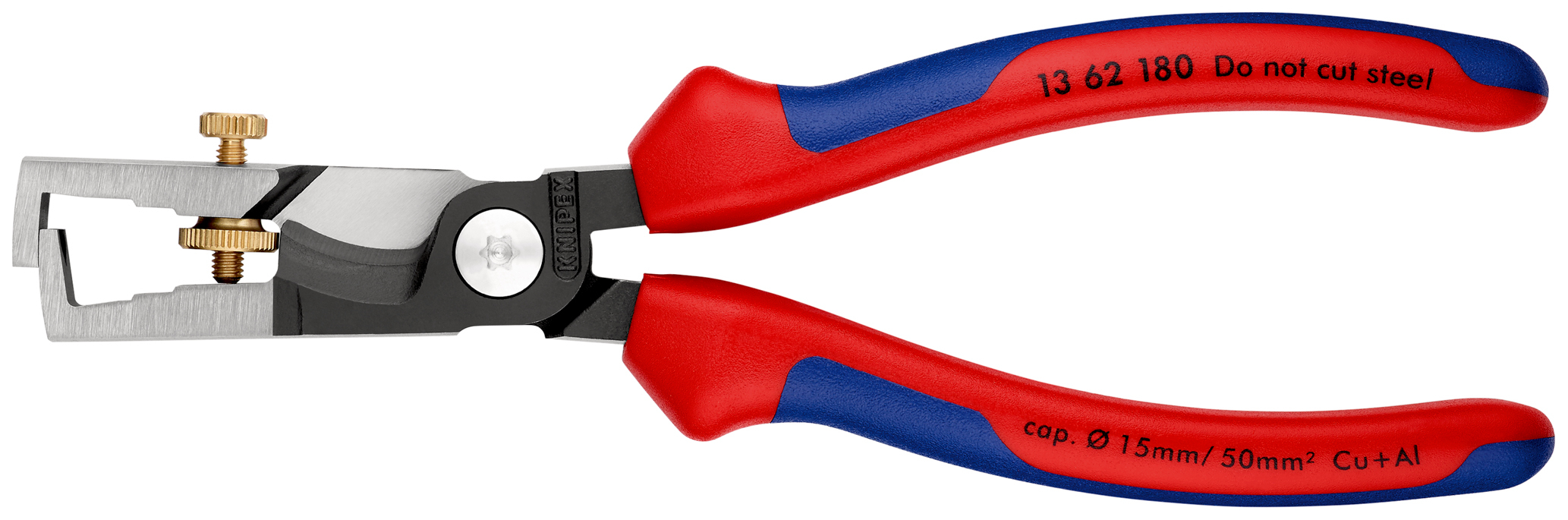 Pince a denuder/coupe cable strix KNIPEX - 13 62 180