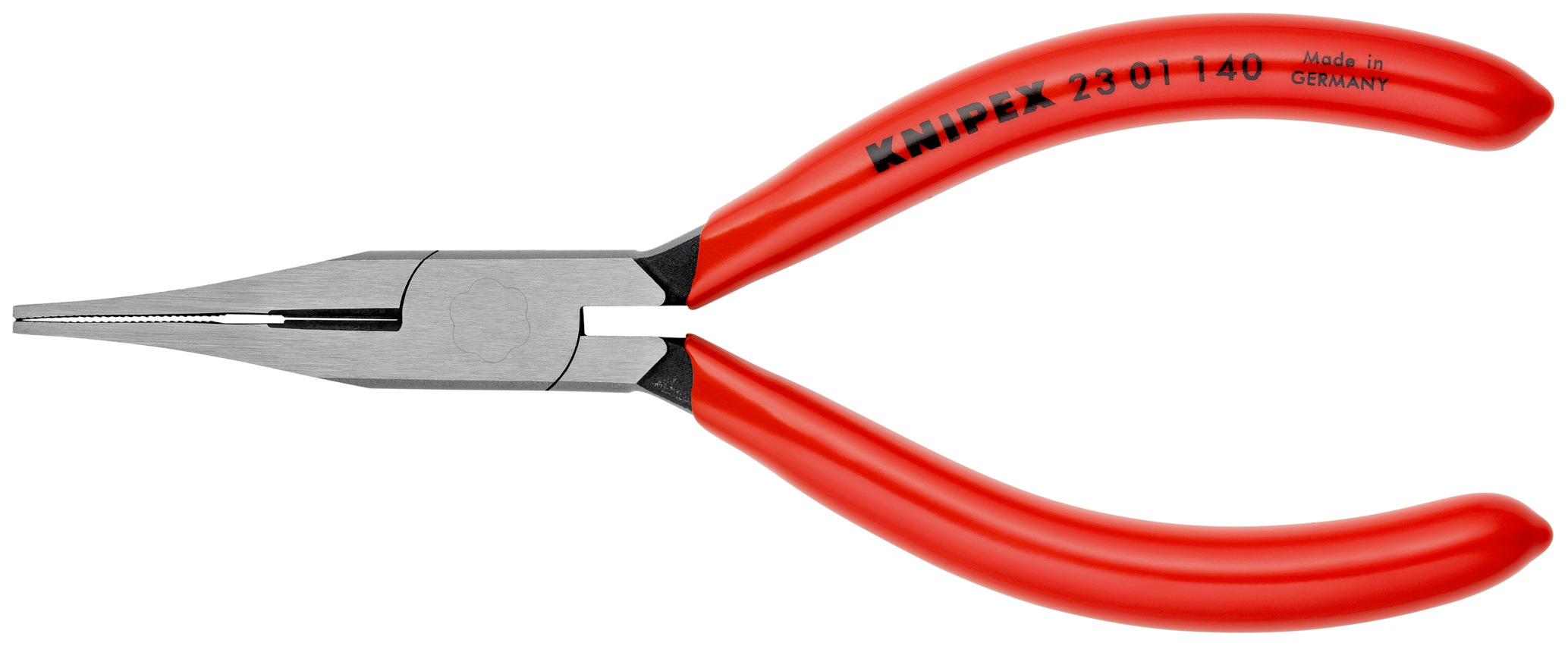 Pince meca bec plat 140mm av. tranchant KNIPEX - 23 01 140