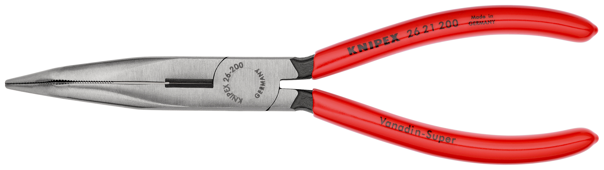 Pince a becs 1/2 ronds 200mm 40° KNIPEX - 26 21 200 SB