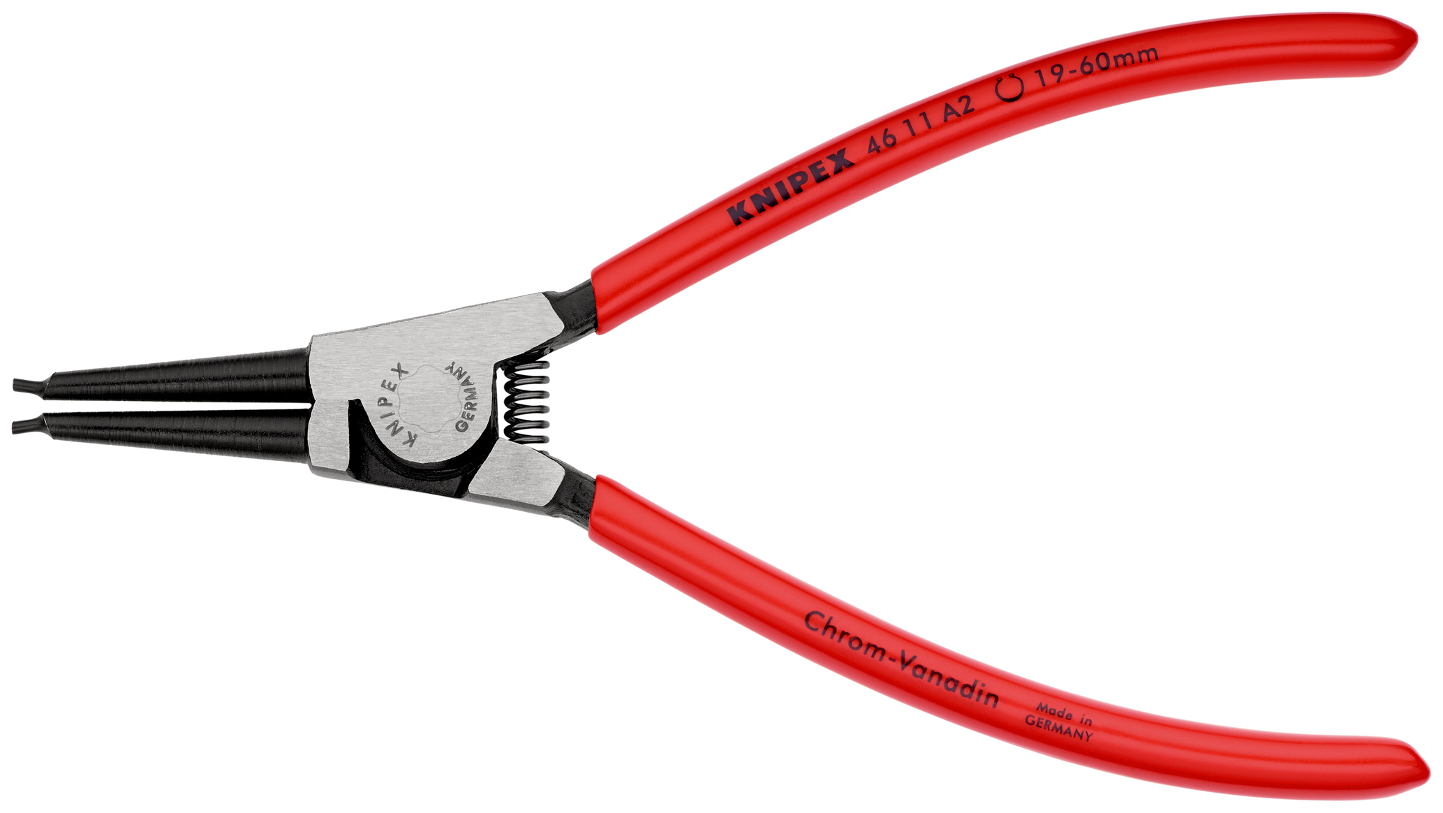 Pince 180mm circlips exterieurs 19-60mm KNIPEX - 46 11 A2