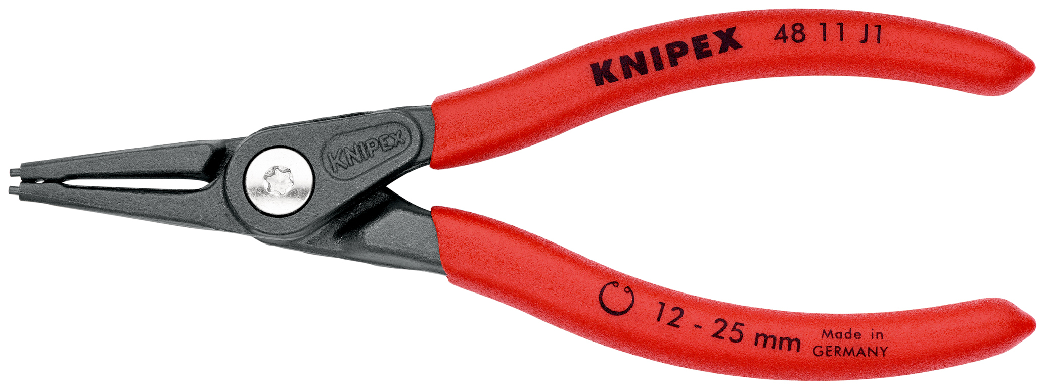 Pince 140mm circlips interieurs 12-25mm KNIPEX - 48 11 J1 SB