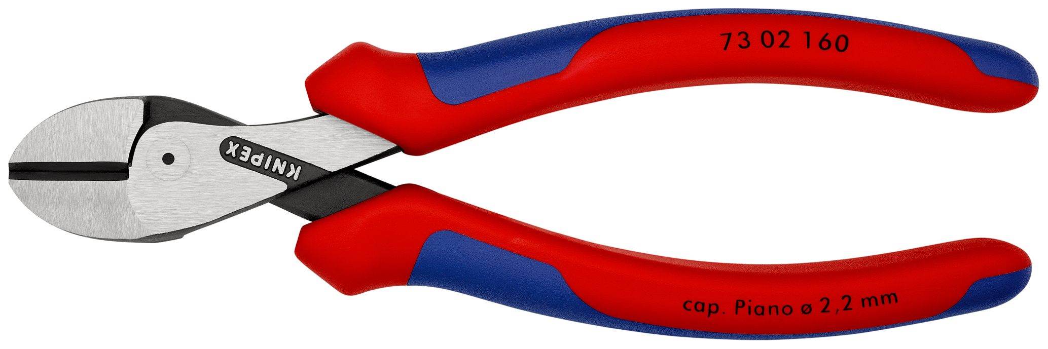 Pince coupante de côté à forte démultiplication X-Cut 160mm KNIPEX - 73 02 160