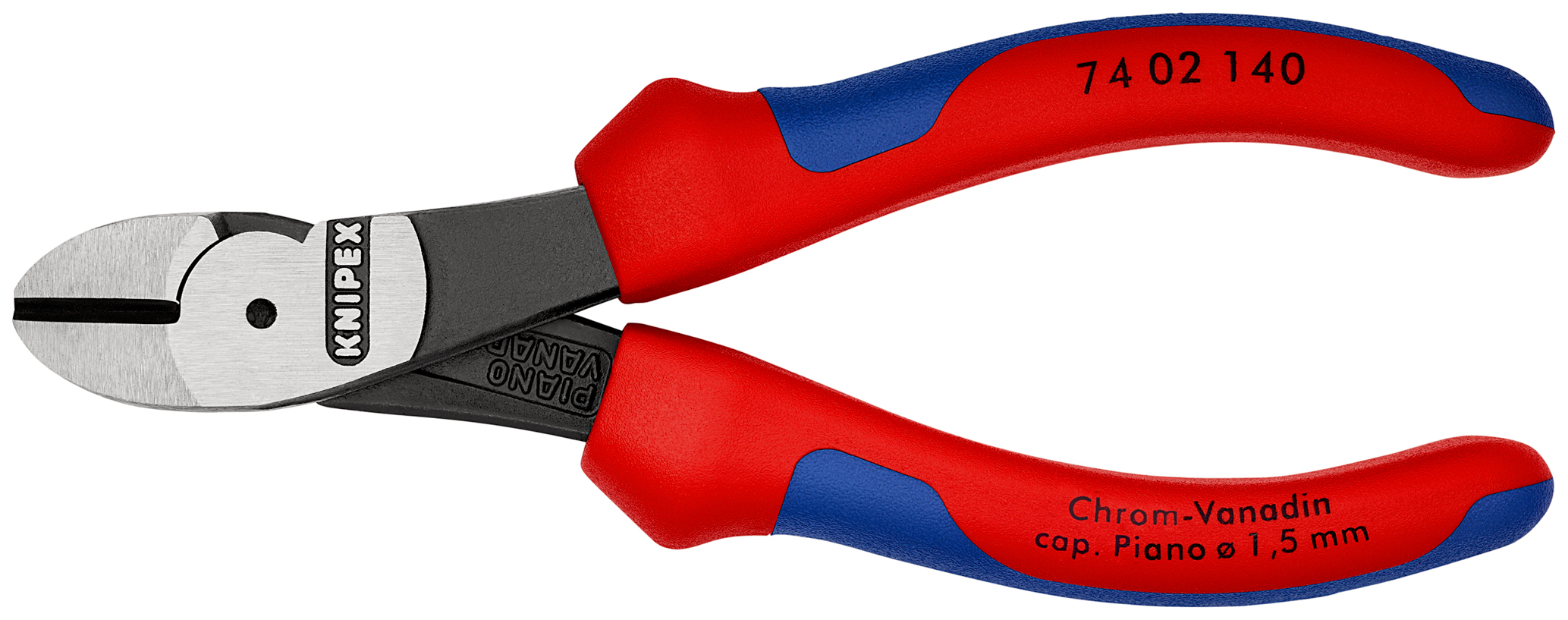 Pce coupante cote fte demultiplic. 140mm KNIPEX - 74 02 140 SB