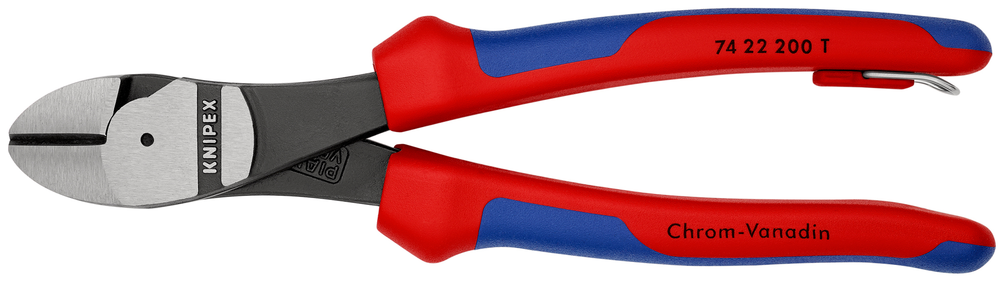 Pce cpte cte fte demult 200mm 25° anti. KNIPEX - 74 22 200 T BK