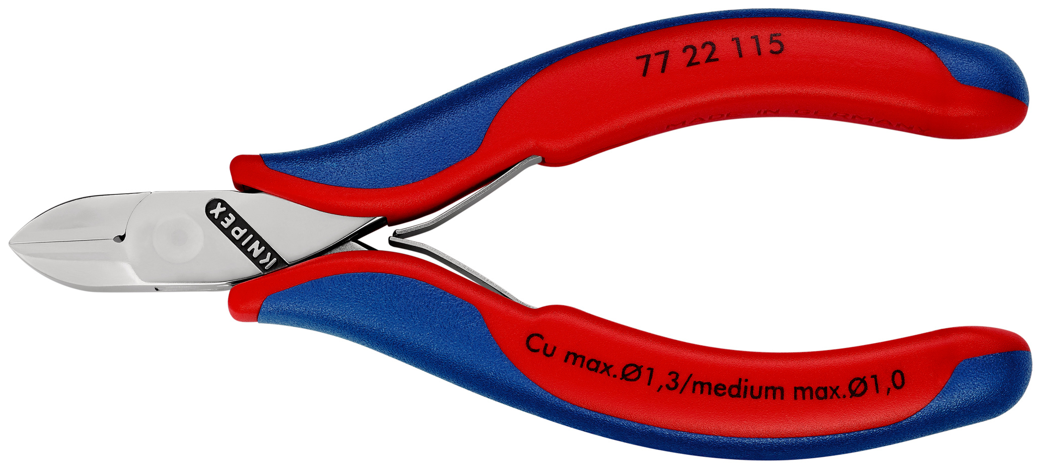 Pince coupante cote electro 115mm KNIPEX - 77 22 115 SB