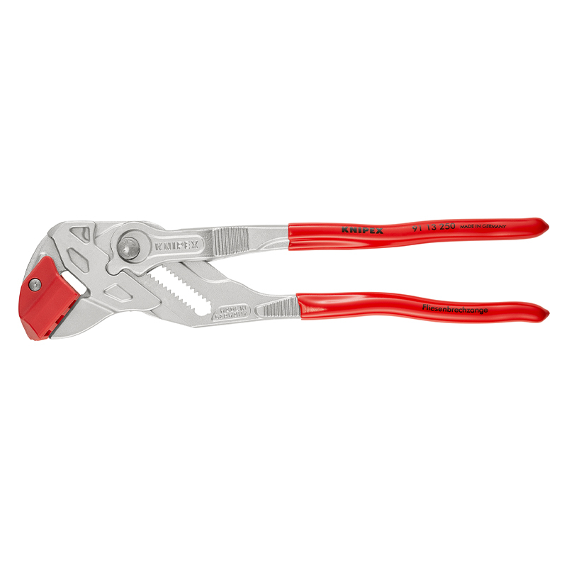 Pince de carreleur - 250 mm, sur carte, sous blister - KNIPEX - 91 13 250 SB