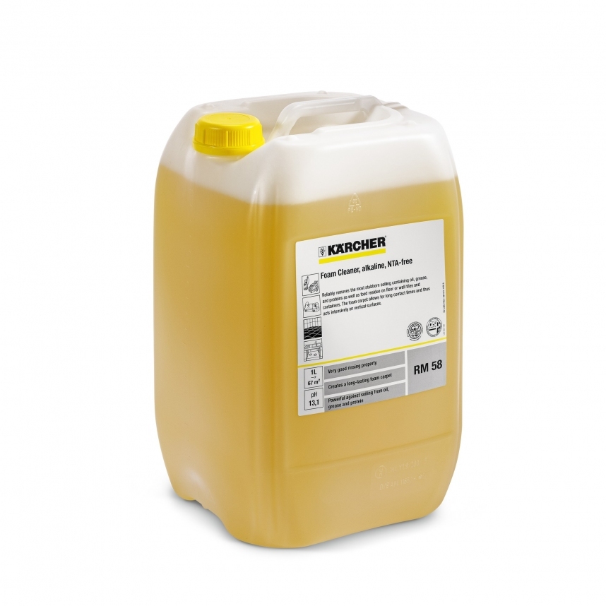 Agent moussant alcalin RM 58 ASF KARCHER 20l- 6.295-100.0