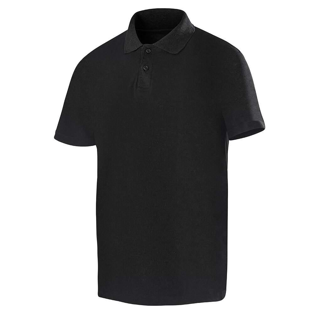 POLO A MANCHES COURTES BIO NOIR ARTISAN BTP CEPOVETT - 15-T942-110