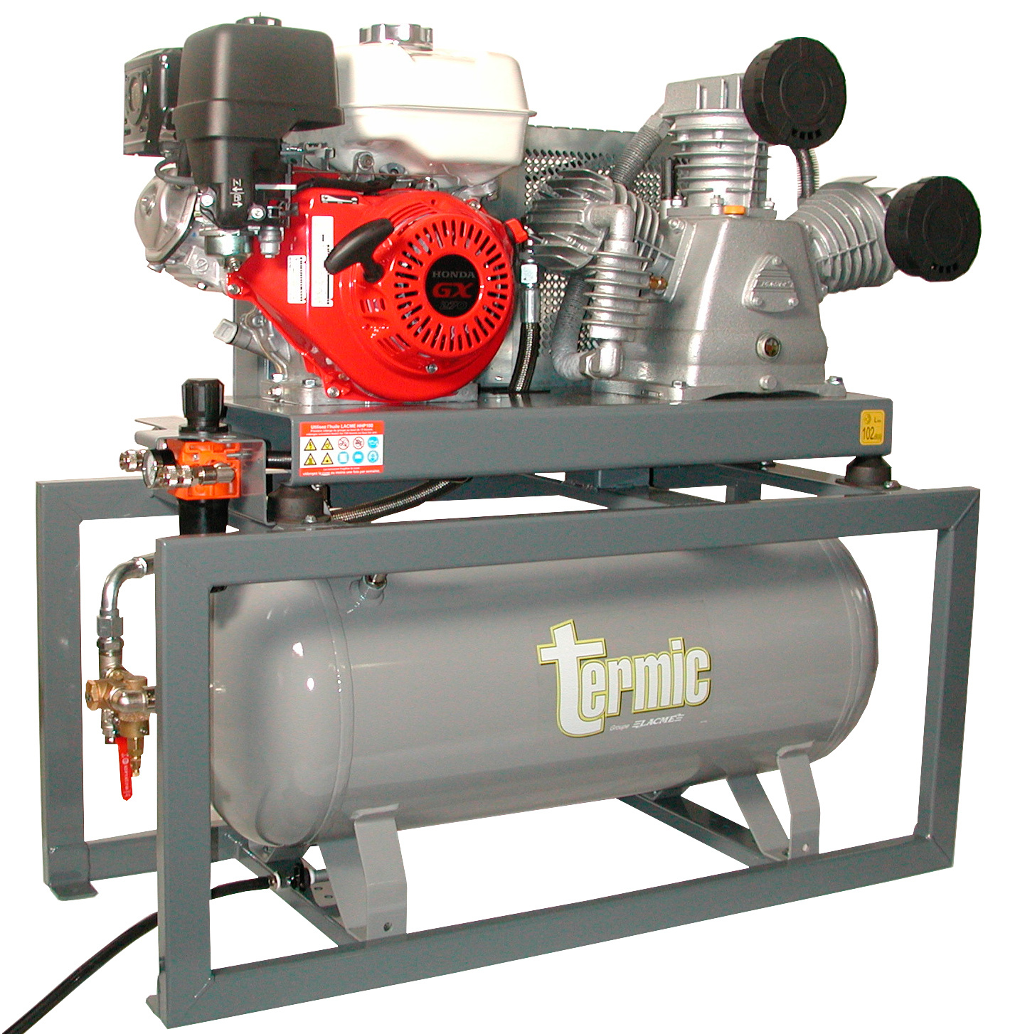 Compresseur thermique 45 m³/h 15 bar LACME Termic 45/90 - 467400