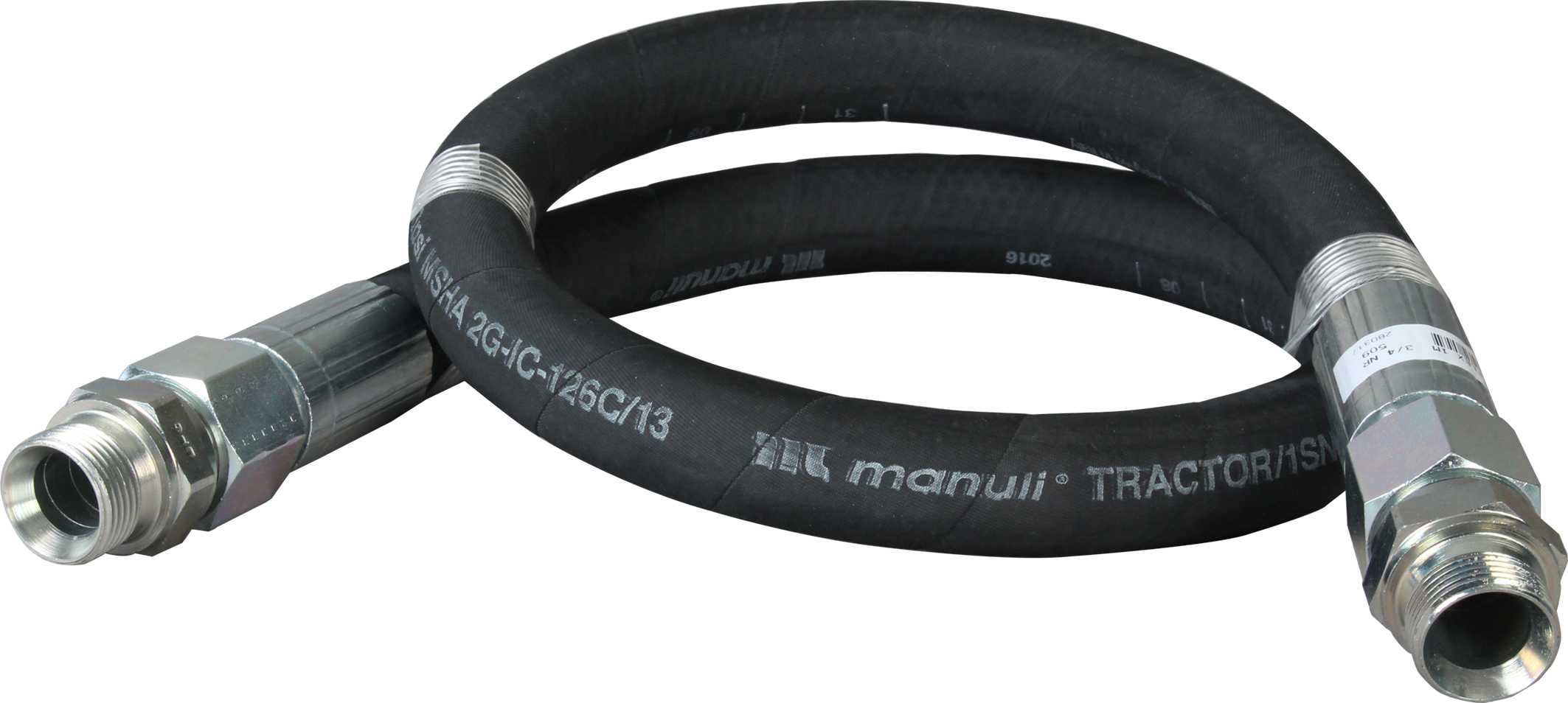 Flexible noir l 1m diam. 3/4 LACME - 478510