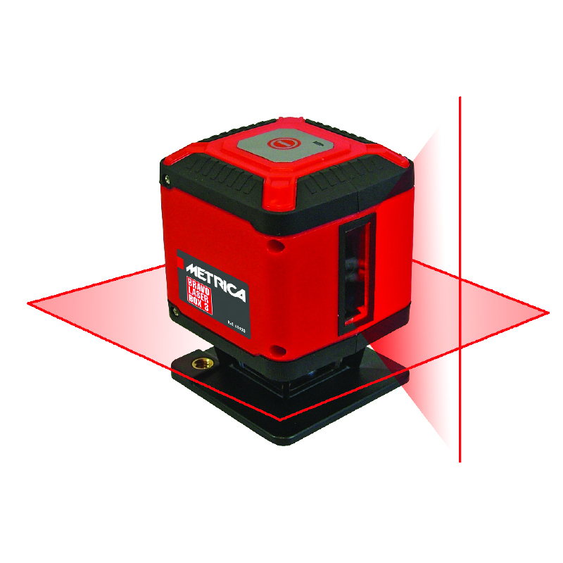 Bravo laserbox3 red METRICA - 61420