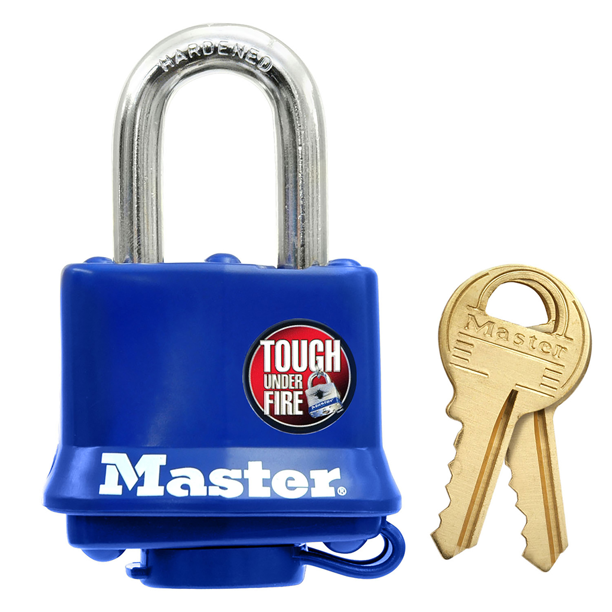 Cadenas 40mm Acier Laminé Tout-Temps à clé MASTERLOCK - 312EURD