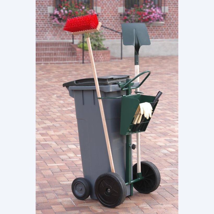 Chariot de voirie pour conteneur plastique - MOTTEZ - B064CCP