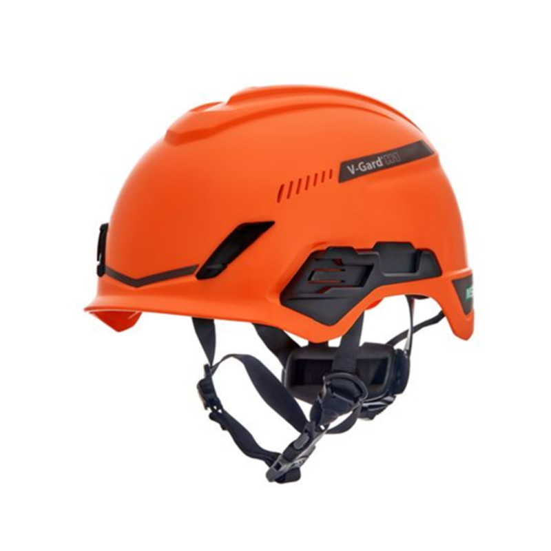 Casque de sécurité orange V-Gard H1 BIVENT FT3PIV O - MSA - 10212400