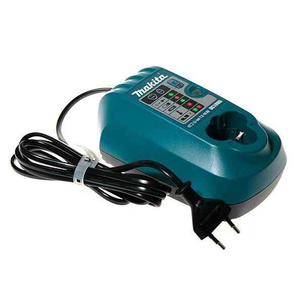 Chargeur MAKITA standard Li-ion DC10WA 7,2 et 10,8V -194597-0