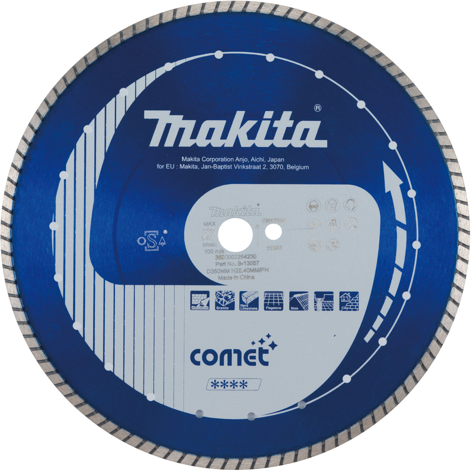 D.DIAM COMET125 TURBO MAKITA - B12996