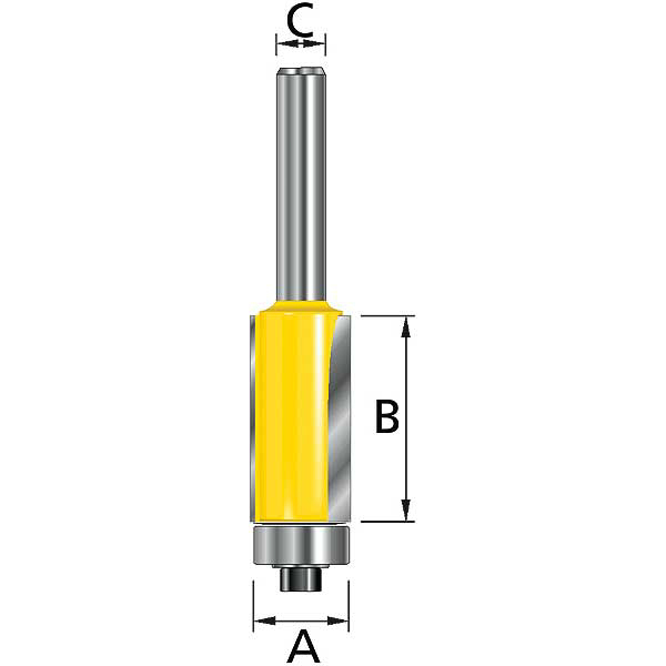 FRAISE AFFL Q6 D12,7 H26 F2 MAKITA - D47715