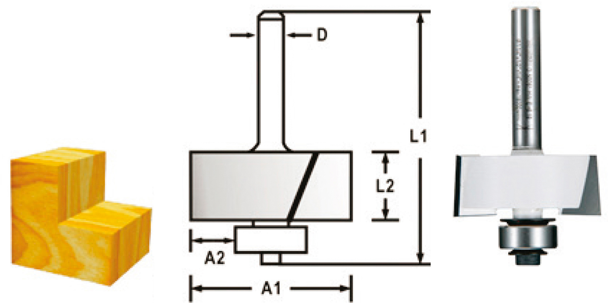 FRAISE FEUILLUR+RLT Q8 D31,8 MAKITA - D48739