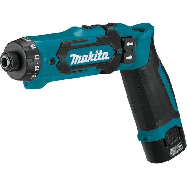 TOURNEVIS MAKITA 7,2 V LI-ION 1,5 AH 5,6 NM -DF012DSE