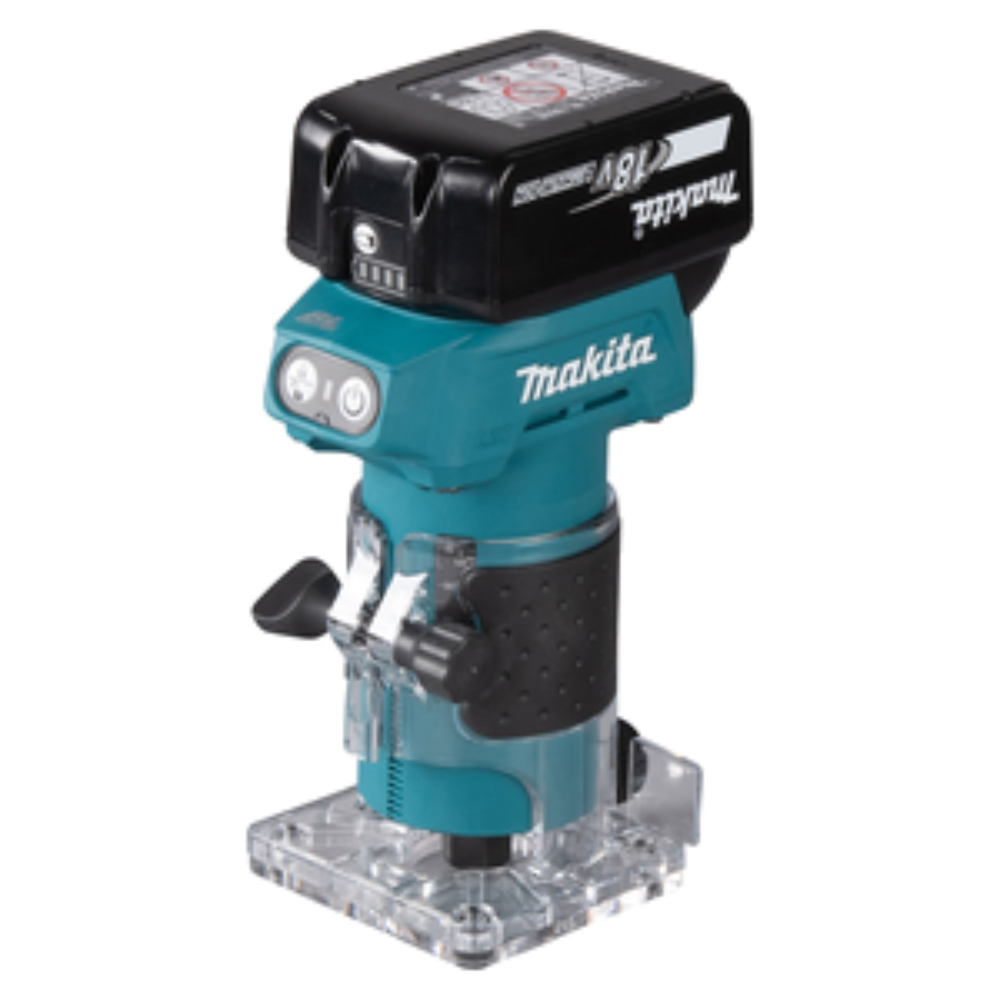 Affleureuse LXT 18 V Li-Ion - Ø 6 mm - 3 Ah - MAKITA - DRT52SF