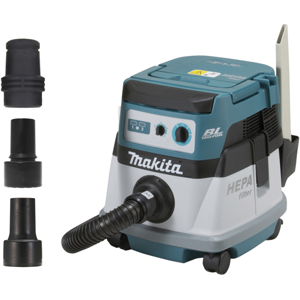 Aspirateur MAKITA 36 V => 2 x 18 V Li-Ion 100 mbar - DVC863LZX