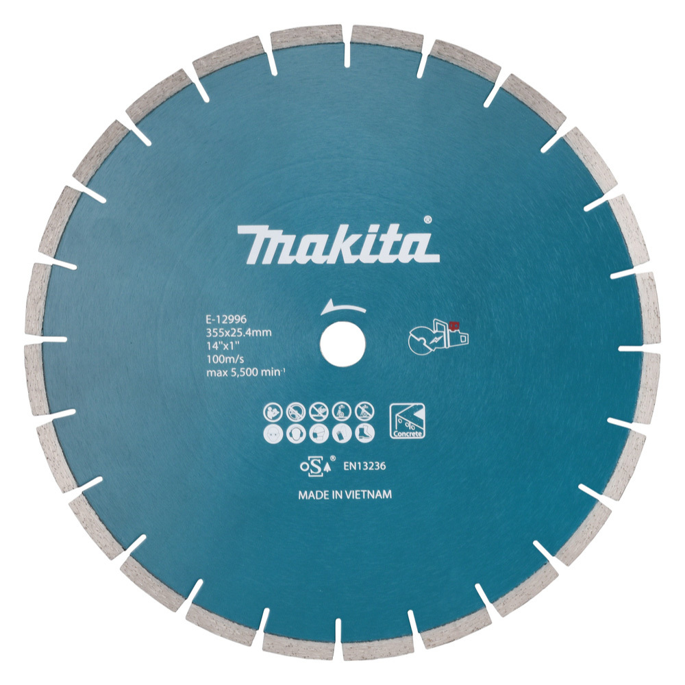 DISQUE DIAMANT MAKITA 355MM SPECIAL BATTERIE - E-12996