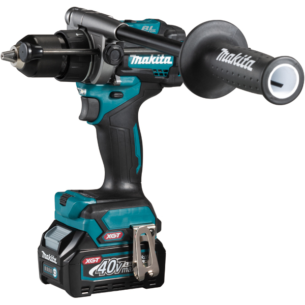 Perceuse visseuse à percussion MAKITA 40 V max Li-Ion 2,5 Ah XGT Ø 13 m - HP001GD201m