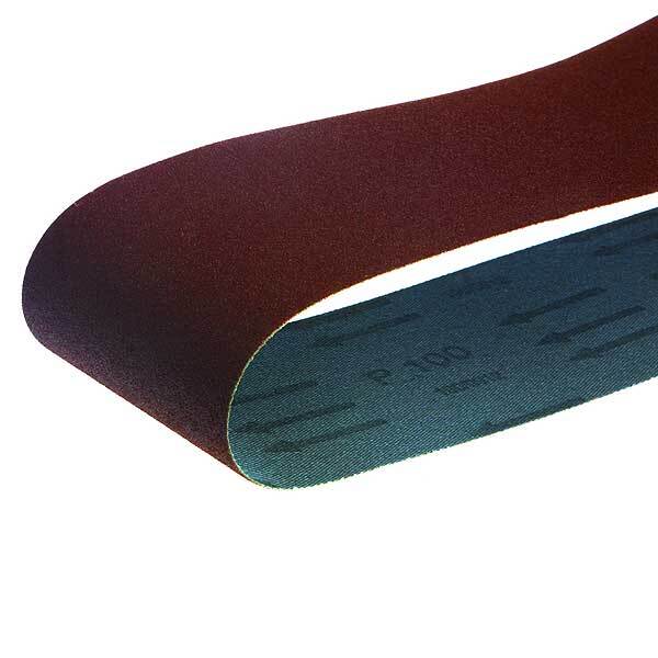 5 BANDES ABRASIVES MAKITA 76X610 MM GRAIN 40 POUR BOIS MÉTAL-P373120